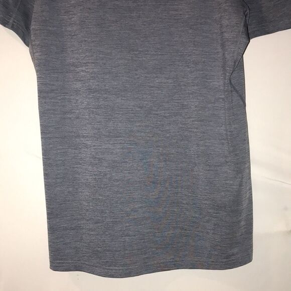 Nike x sacai Men's Gray Dri-Fit Fitted Heather Activewear T-Shirt Size Small - Picture 6 of 6
